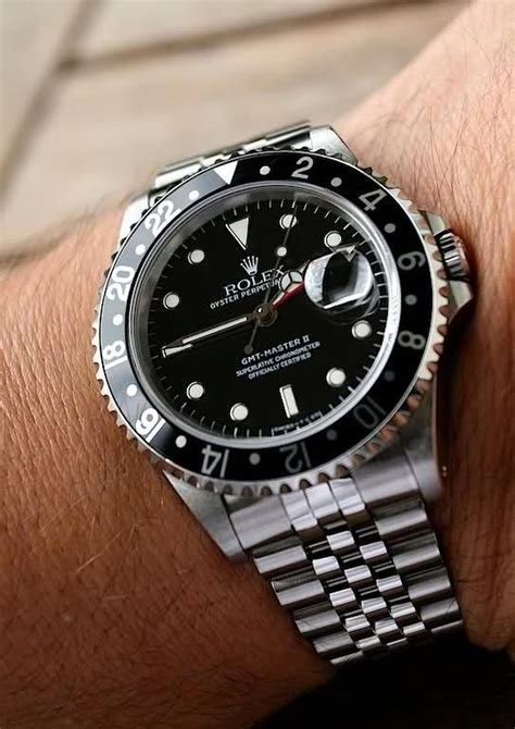 rolex gmt black band|Rolex gmt black bezel.